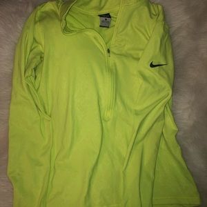 nike fitted 1/4 zip